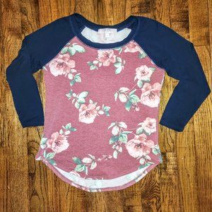 Floral Long Sleeve Top